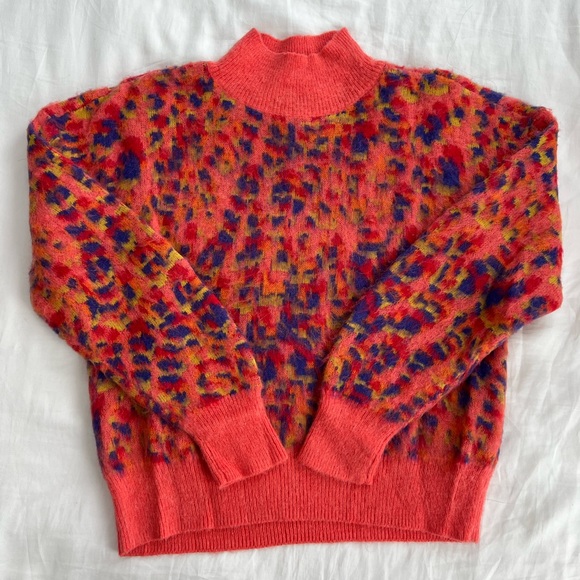 MAEVE MULTI COLOR MATCHING SWEATER SET - Picture 4 of 7